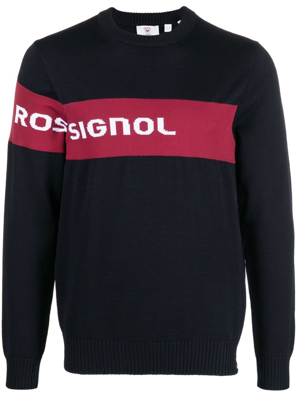 Rossignol Pullover mit Logo-Streifen - Blau von Rossignol