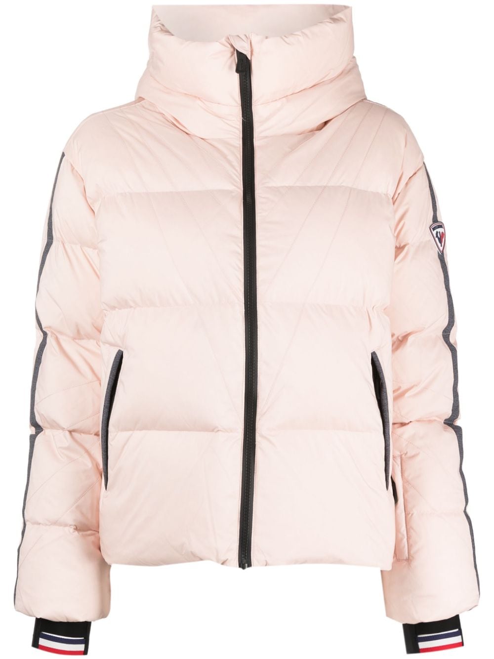 Rossignol Daunenjacke mit Kapuze - Rosa von Rossignol