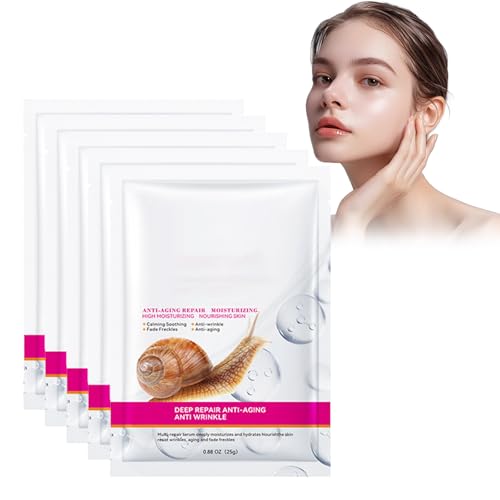 Rostblant Collagen Face Mask 5PC, Deep Hydration, Kollagen Gesichtsmaske frauen Hydratisierende, Bio Collagen Face Mask for Anti-aging von Rostblant