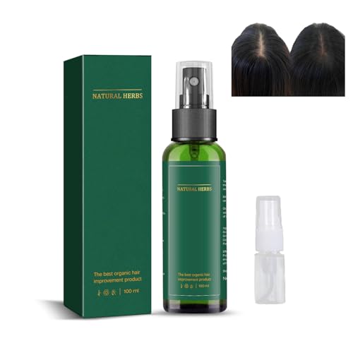 Rostblant Ginseng Hair Regeneration Spray,Wird mit 10ml einer Spender-Sprühflasche geliefert, Ginseng Haarwachstum Lösung, Haar Wachstum Serum Flüssiger von Rostblant