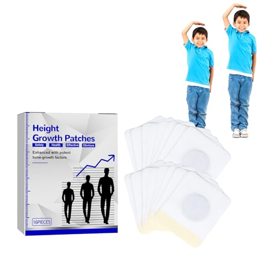 Rostblant Höhe Wachstum Patches Magnetische Fuß Patch 16 Stück Growth Enhancer Patches, Foot Patch Height Increase Foot Patch, Height Enhancer Growth Rostblant Höhe Wachstum Patches Magnetische Fuß Patch 16 Stück Growth Enhancer Patches, Foot Patch Height Increase Foot Patch, Height Enhancer Growth von Rostblant
