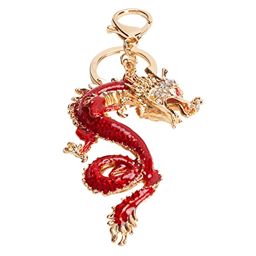 Dragon Keychain, Good Luck Bag Keychain Exquisite für Auto für Handtasche von Rosvola