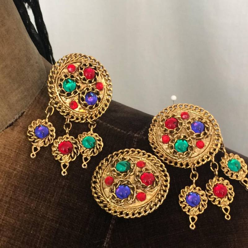 Big Bold 1980's Ohrringe Und Brosche Big Bold 1980's Ohrringe Und Brosche von RosysClosetCanada