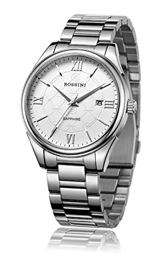 Rossini Herren Uhr Analog Quarz Mit Edelstahl ROSGB010 von Rotary