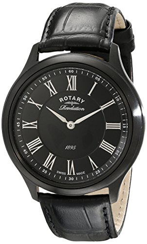 Rotary Herren Analog Swiss Quartz Uhr gs02968/10/19 von Rotary
