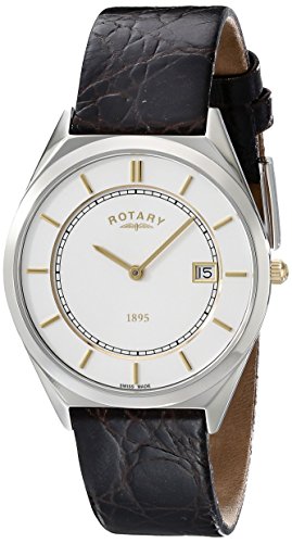 Rotary Herren - Armbanduhr Analog Quarz GS08000/02 von Rotary