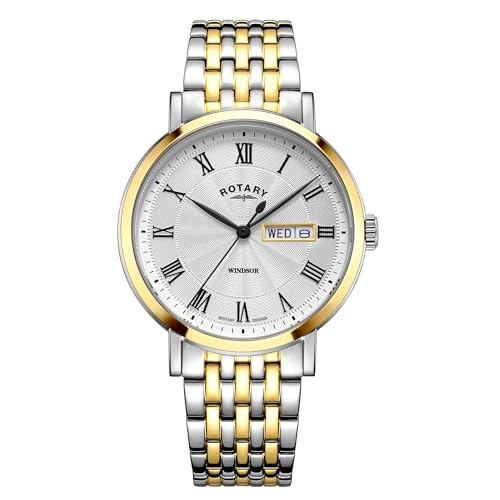 Rotary Windsor Men's Silver Watch GB05421/01 von Rotary