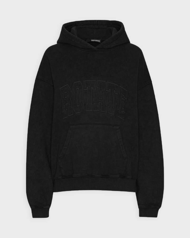 Rotate Hoodie Washed Heavy Sweat Black von Rotate
