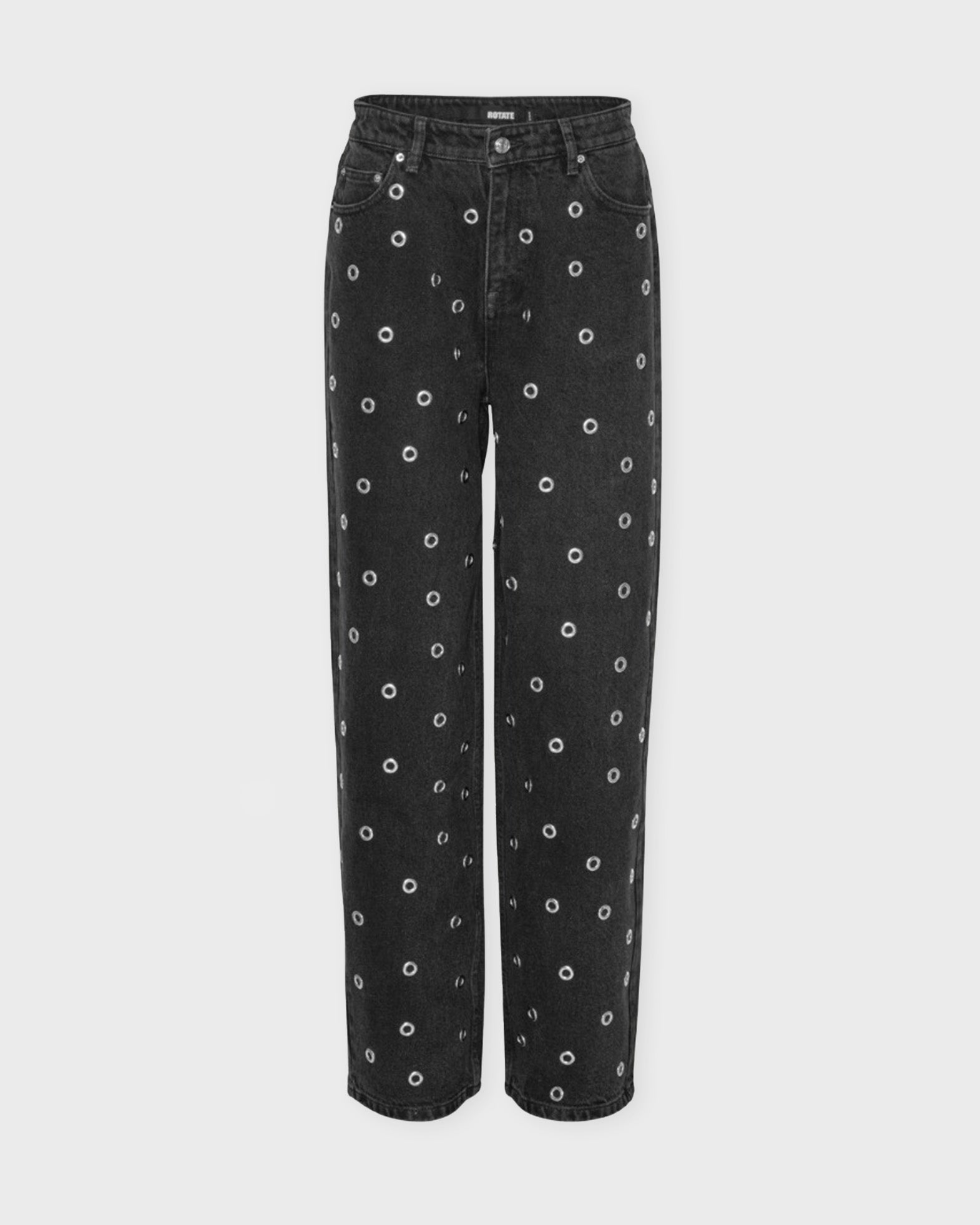 Rotate Jeans High Rise Grey von Rotate