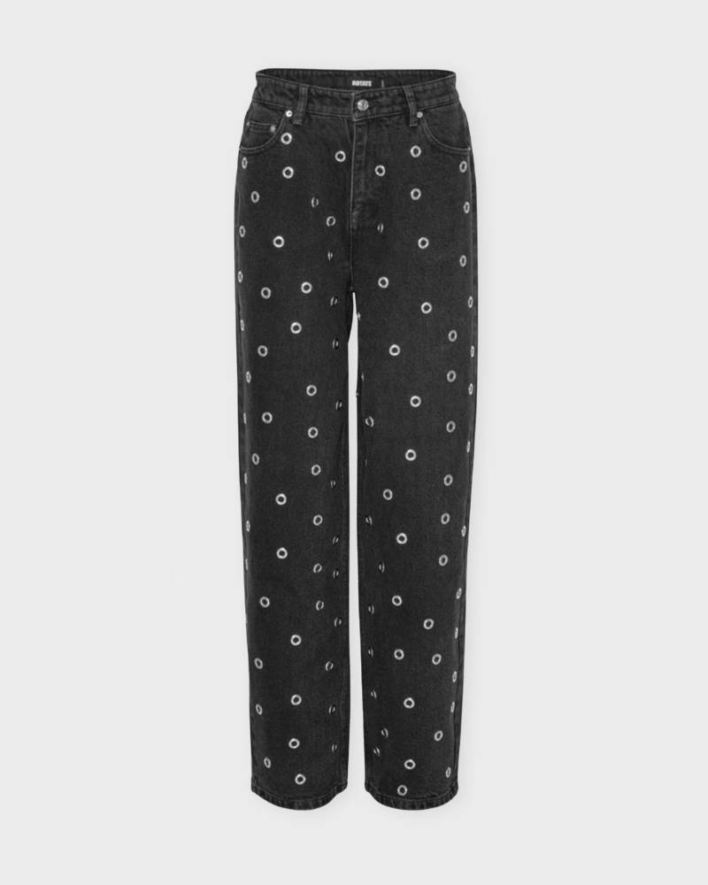 Rotate Jeans High Rise Grey von Rotate