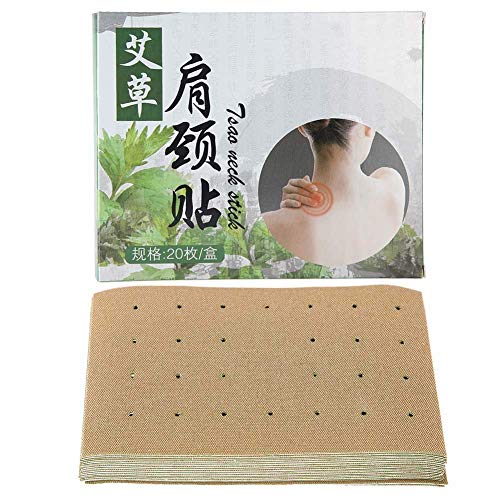 Schmerzlinderungs-Patch, 20 Stück/Box selbstheizende Schmerzlinderung Patch Moxibustion Aufkleber Nacken Schulter Rücken Schmerzlinderung von Rotekt