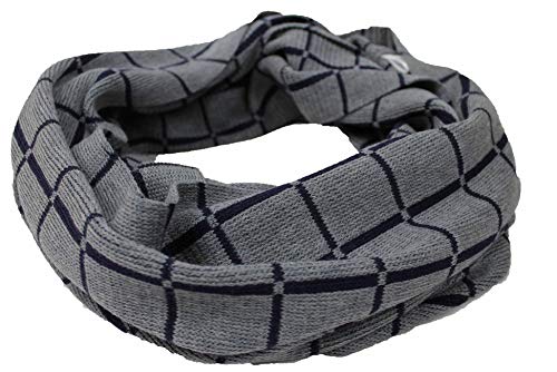 Rotfuchs Loop XXL Schlauchschal Winterschal Karo 100% Wolle (Merino) 110 x 85 cm Unisex Made in GermanyR656 von Rotfuchs