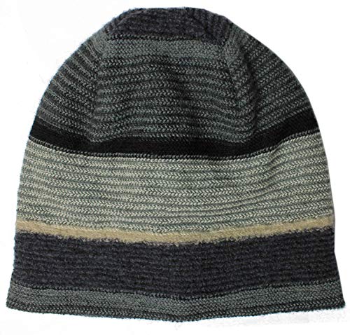 Rotfuchs Strickmütze Wollmütze Streifendesigen Made in Germany grau weiß 100% reine Wolle Rotfuchs Strickmütze Wollmütze Streifendesigen Made in Germany grau weiß 100% reine Wolle von Rotfuchs
