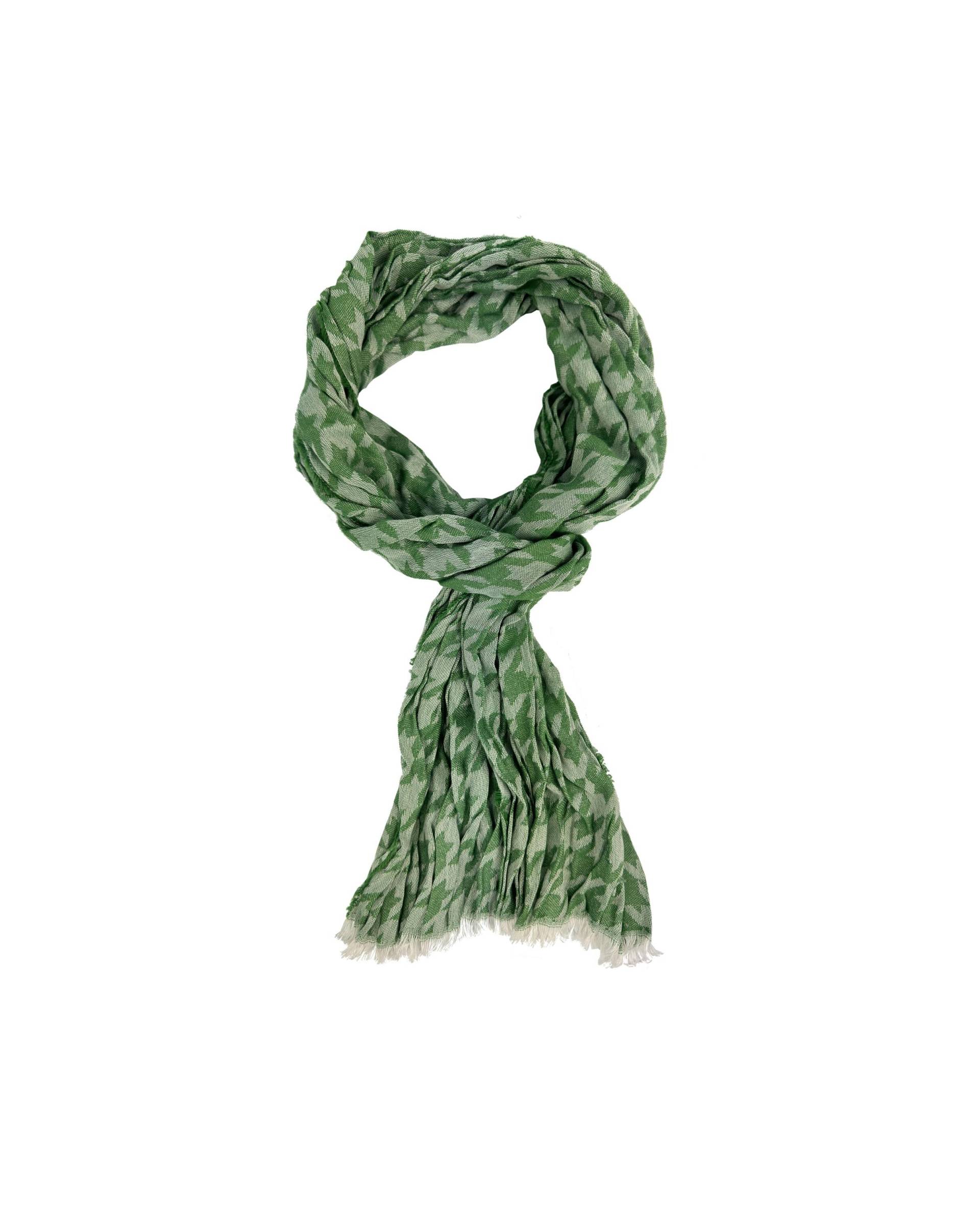 Sommerschal Webschal Herrenschal Unisex Aus Baumwolle Und Polyester Hahnentritt Muster Grün Sommerschal Webschal Herrenschal Unisex Aus Baumwolle Und Polyester Hahnentritt Muster Grün von RotfuchsOnlineShop
