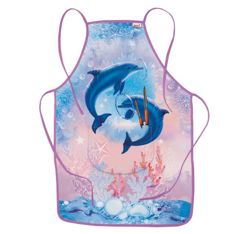 Roth Freizeittasche Roth Kinderschürze Delfine 40x60cm von Roth