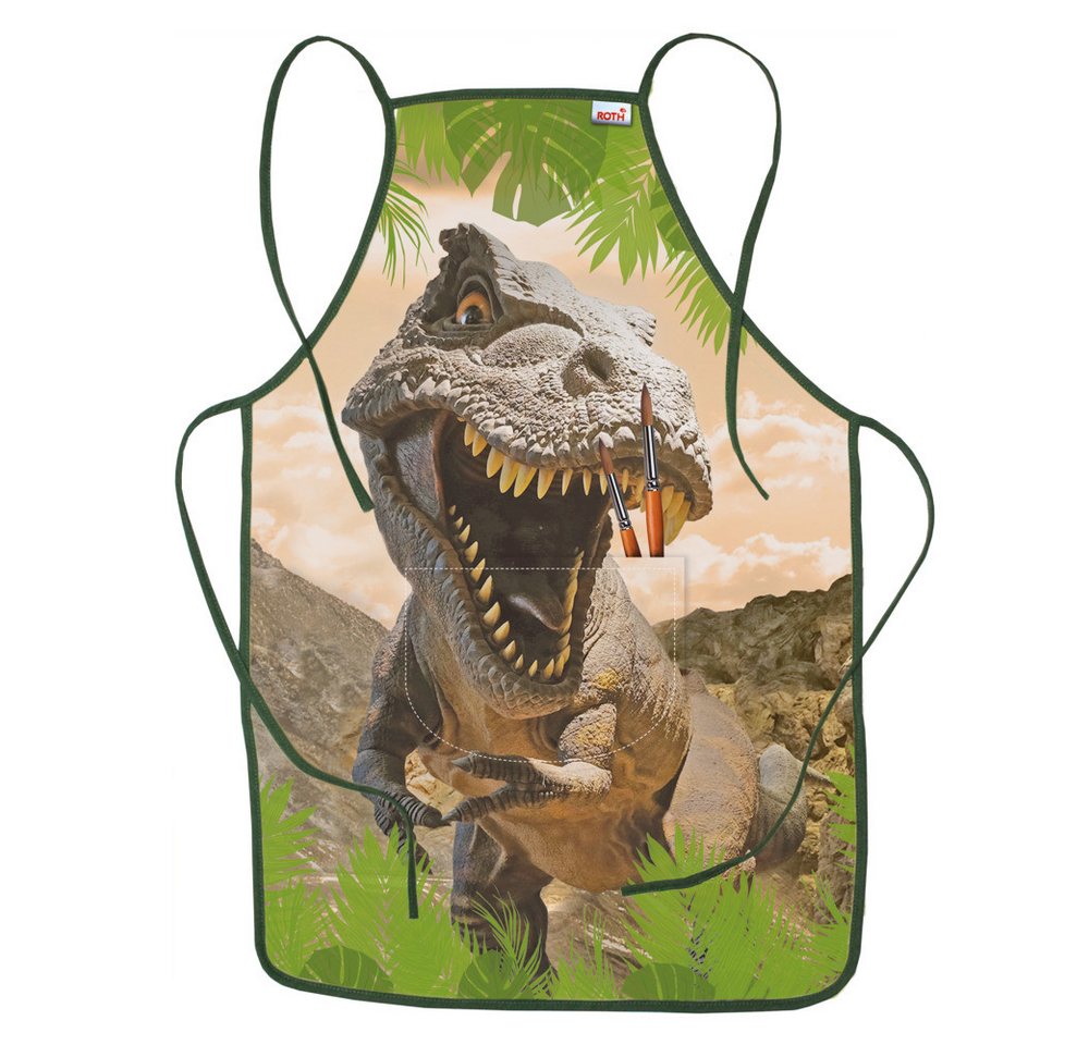 Roth Freizeittasche Roth Kinderschürze Tyrannosaurus 40x60cm von Roth