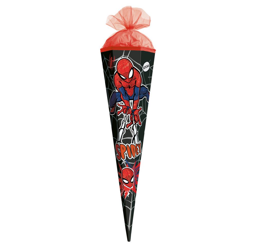 Roth Schultüte Roth Schultüte Marvel Spider-Man eckig Tüllverschluss 85cm von Roth