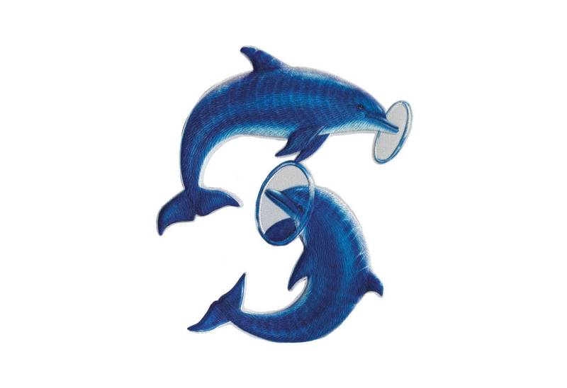 Roth Schultüte Roth Bügelbild Delfine, Verschluss von Roth