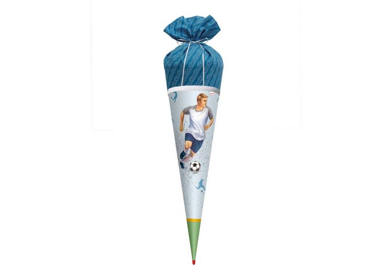Roth Schultüte Roth Motiv-Schultüte Lieblingsstück Traumtor, 70cm, rund Stoffversch., Verschluss Stoff von Roth