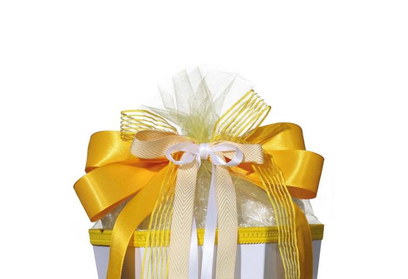 Roth Schultüte Roth Schleife "Hello Yellow", ca. 50x23cm, 100% Polyester, Verschluss von Roth