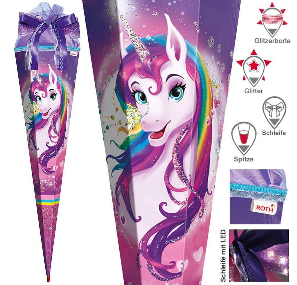 Roth Schultüte Roth Schultüte 85 cm Mädchen Komplett-Set von Roth