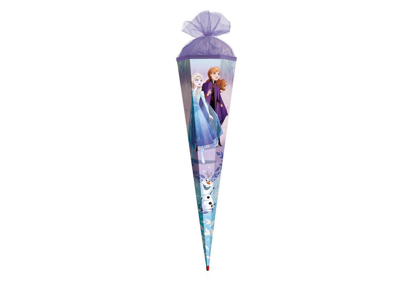 Roth Schultüte Roth Schultüte 85cm Disney Frozen eckig Tüllverschluss Rot(h)-Spitze von Roth