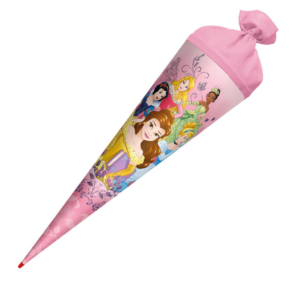 Roth Schultüte Roth Schultüte Disney Princess Glitter rund Schutzspitze Filzverschlus von Roth