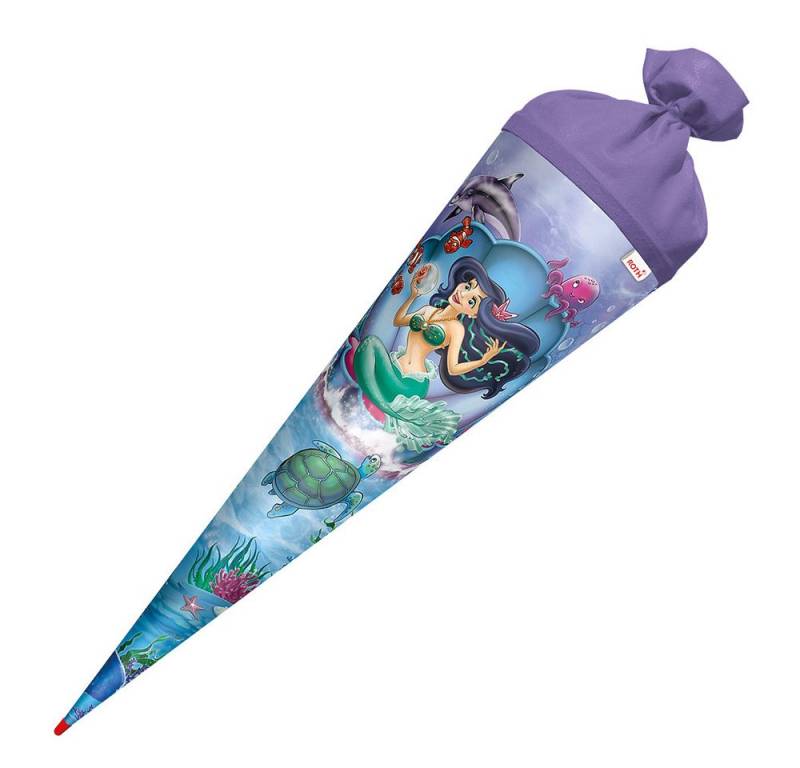 Roth Schultüte Roth Schultüte Meerjungfrau rund Schutzspitze Filzverschluss 70cm von Roth