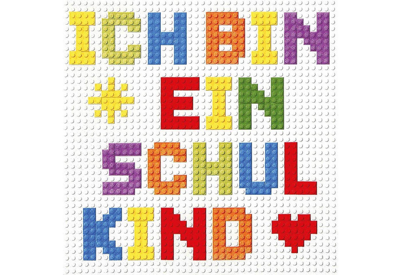 Roth Schultüte Roth Servietten Schulkind 33x33cm, Verschluss von Roth