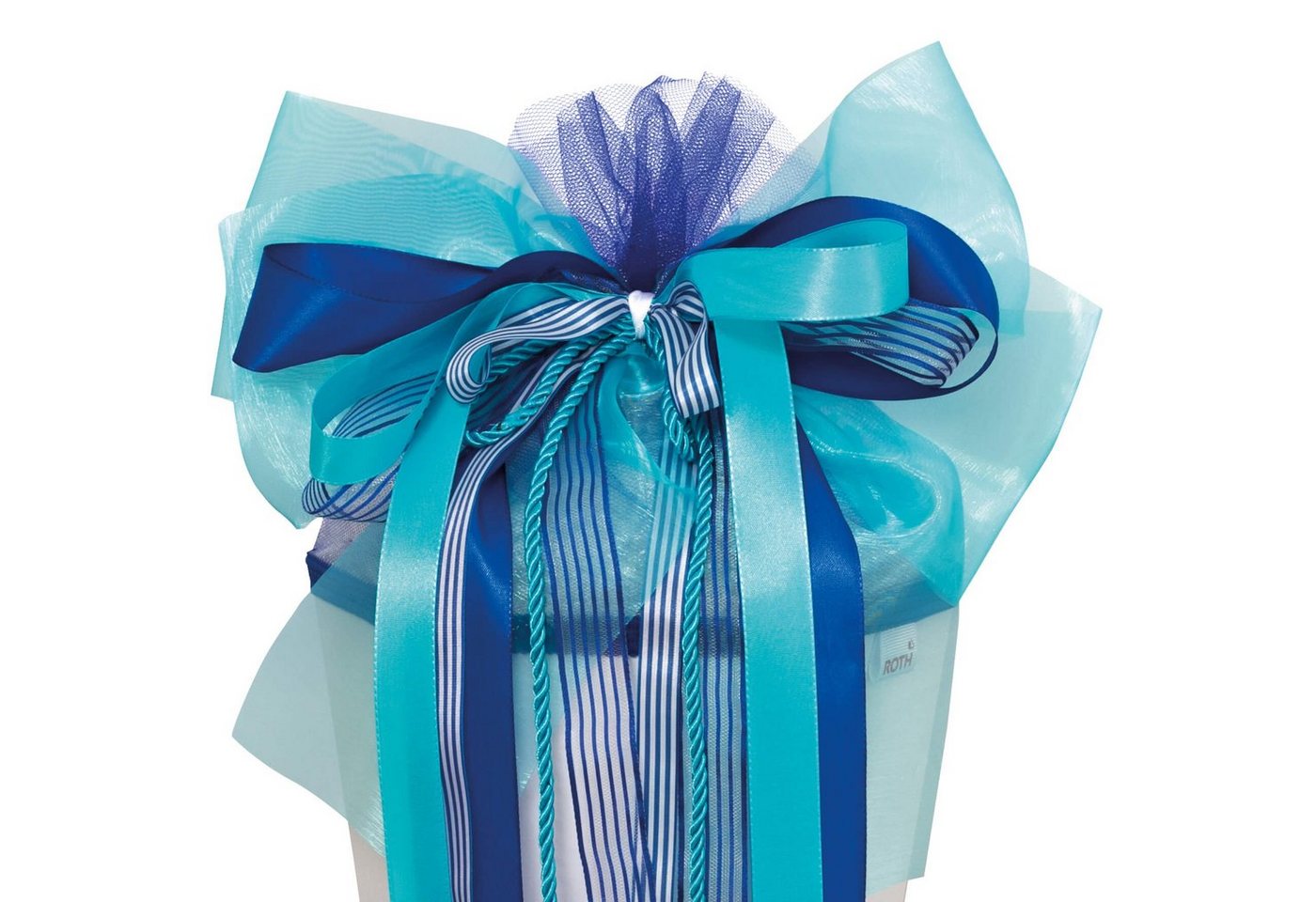Roth Schultüte Roth XXL-Schleife California Blue, Verschluss von Roth