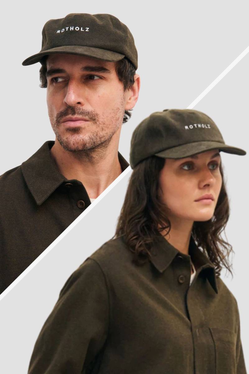 Cap Floppy Flannel Braun von Rotholz