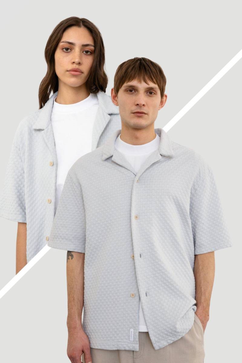 Hemd Bowling Knit Grau von Rotholz