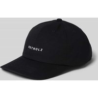 ROTHOLZ Basecap mit Label-Stitching Modell 'CLASSIC' in Black, Größe One Size von Rotholz