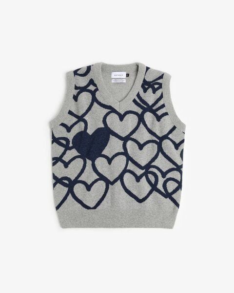Rotholz Affection Knit Vest Recycelte Wolle von Rotholz