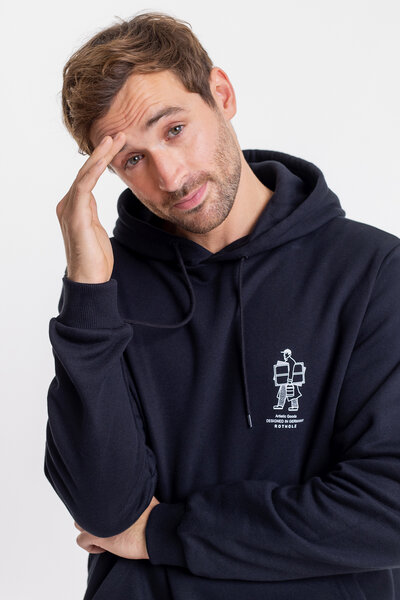 Rotholz Bio Hoodie mit Artist Print von Rotholz