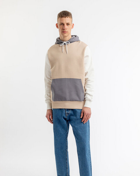 Rotholz Colourblock Hoodie aus Bio-Baumwolle Rotholz Colourblock Hoodie aus Bio-Baumwolle von Rotholz