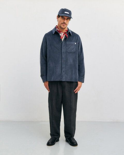 Rotholz Cord Hemd Bio Baumwolle von Rotholz