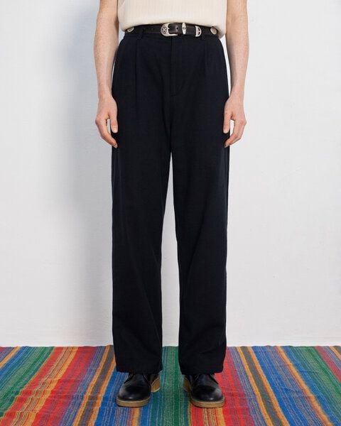 Rotholz Flanell Pantalone aus Bio Baumwolle von Rotholz