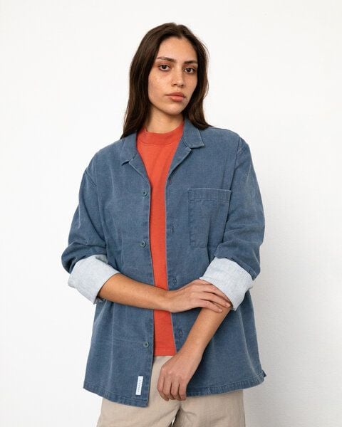 Rotholz Leisure Shirt - Washed Denim von Rotholz