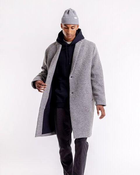 Rotholz Mantel aus Bio-Wollmischung von Rotholz