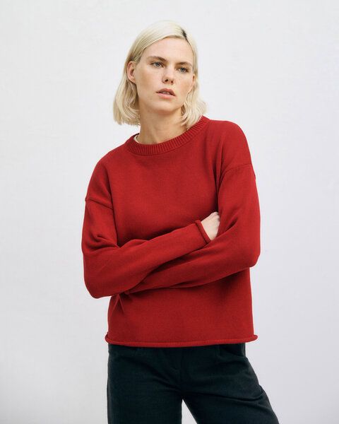 Rotholz Oversize Strickpullover von Rotholz