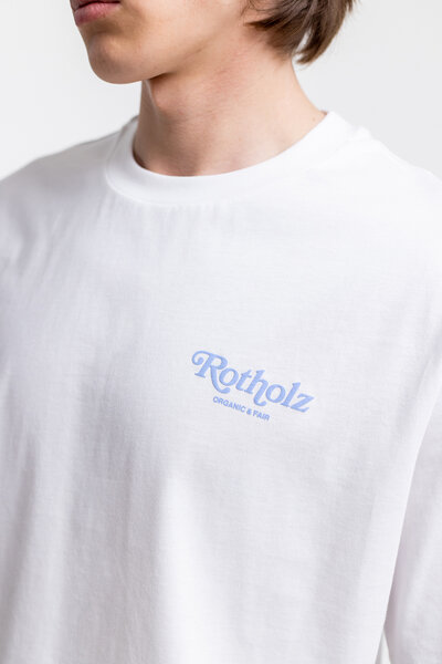Rotholz Retro Logo T-Shirt von Rotholz