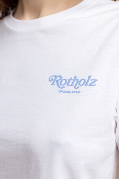 Rotholz Retro Logo T-Shirt von Rotholz