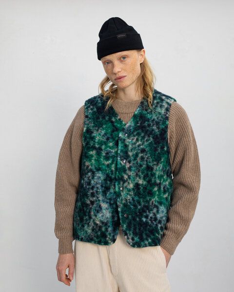 Rotholz Sherpa Weste Bio Wollmischung von Rotholz