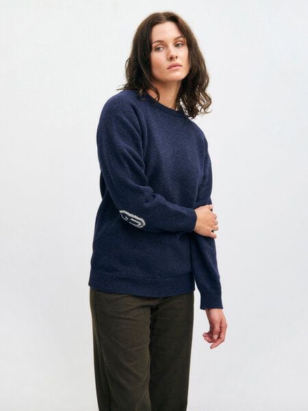 Rotholz Smiling Strickpullover aus recycelter Wolle Rotholz Smiling Strickpullover aus recycelter Wolle von Rotholz