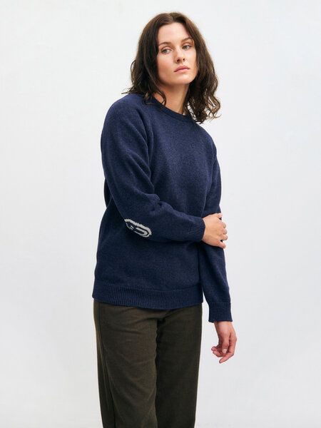 Rotholz Smiling Strickpullover aus recycelter Wolle Rotholz Smiling Strickpullover aus recycelter Wolle von Rotholz