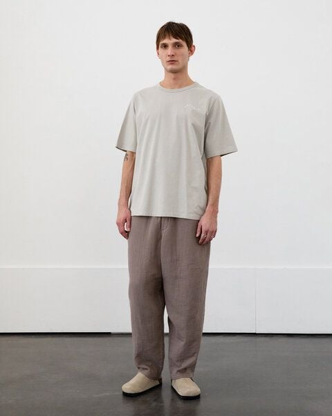 Rotholz Wavy Logo T-Shirt Bio Baumwolle von Rotholz