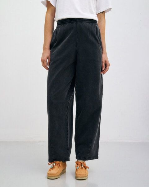 Rotholz Weite Sweatpant Mit Bundfalte Bio Baumwolle von Rotholz