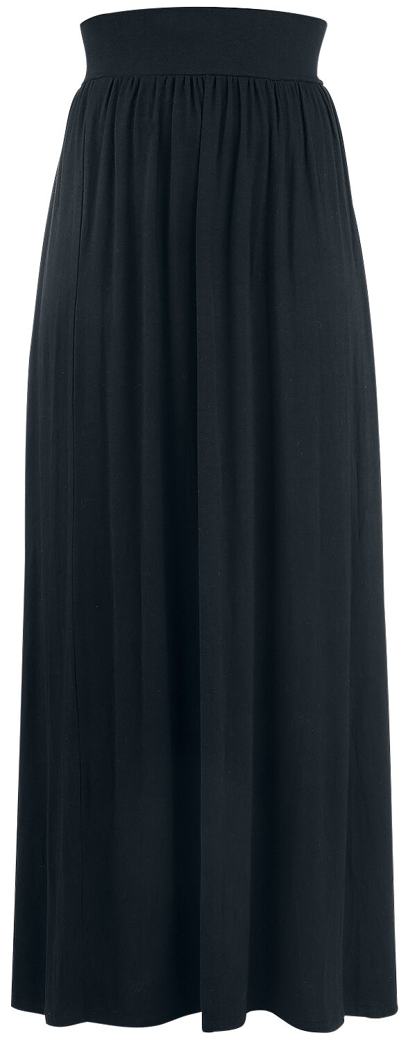 Rotterdamned Langer Rock - Long Skirt - XS bis 3XL - für Damen - Größe XL - schwarz von Rotterdamned