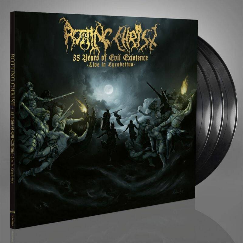 35 Years Of Evil Existence - Live In Lyc. von Rotting Christ - 3-LP (Limited Edition, Standard) von Rotting Christ